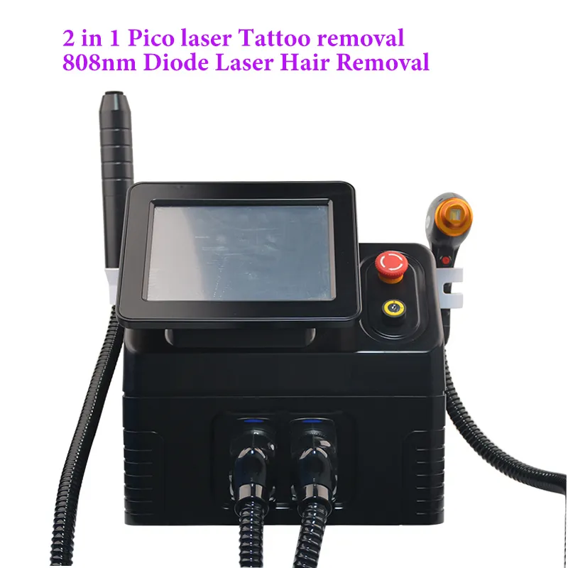 Picosecond Laser Tattoo Machine Machine Care Skin Care Pico Lasers Warts Freckle Tattoo Posment Remove 808nm Diode Diod