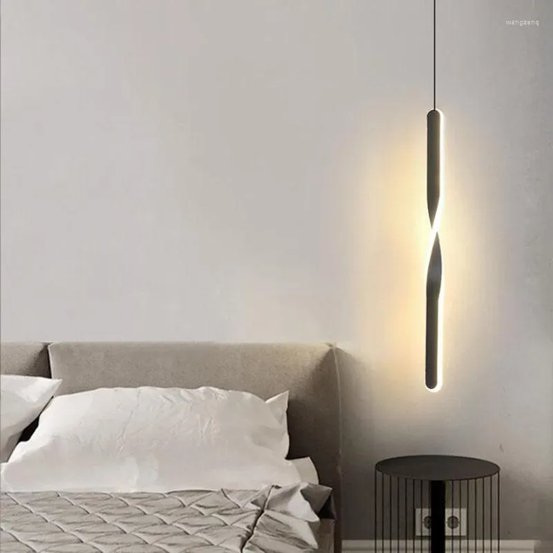 Pendant Lamps Modern Led Lights Bedroom Bedside Hanging For Living Room Sofa Corridor Home Decoration Lighting Indoor