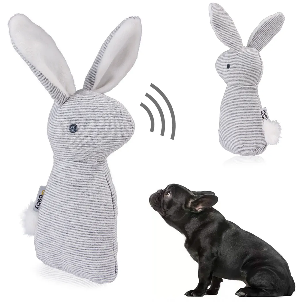 2019 nouveau Pet grinçant drôle chiens forme animale jouets coffret cadeau grand lapin klaxonnant pour chiens mâcher morsure couineur chien jouets