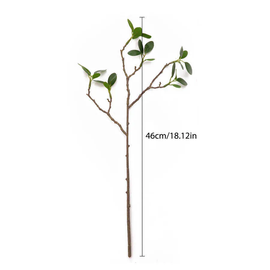 Dried Flowers artificial eucalyptus leaves branches plastic plants mini outdoor wedding home decoration flower arrangement floral accessories