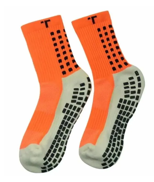 sales football socks non-slip football Trusox men soccer socks quality cotton Calcetines with Trusox