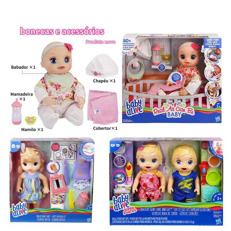 Corpi delle bambole Parti Bambole originali Reborn Figure Animali cattivi Suoni d'amore Carino Kawaii Play House Giocattoli per ragazze Regali per bambini 230615