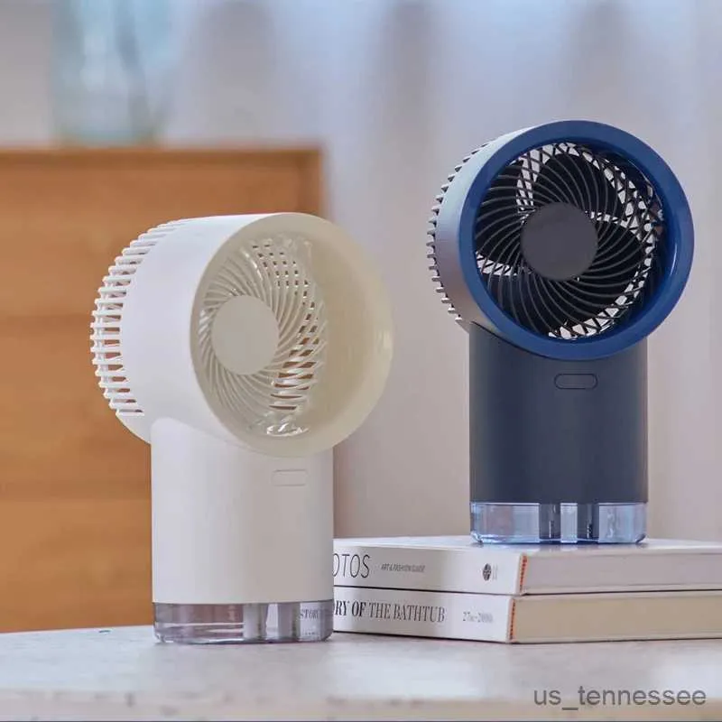 Multifunctional USB Rechargeable Charging Wala Table Fan With LED Night