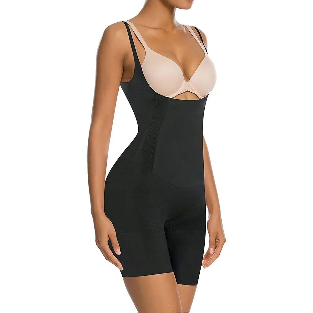 Seamless Body Shape Seamless Shapewear For Women Tummy Control, Open Mid  Thigh, Bust Support Perfect For Casual Wear From Beautycarestore, $11.12