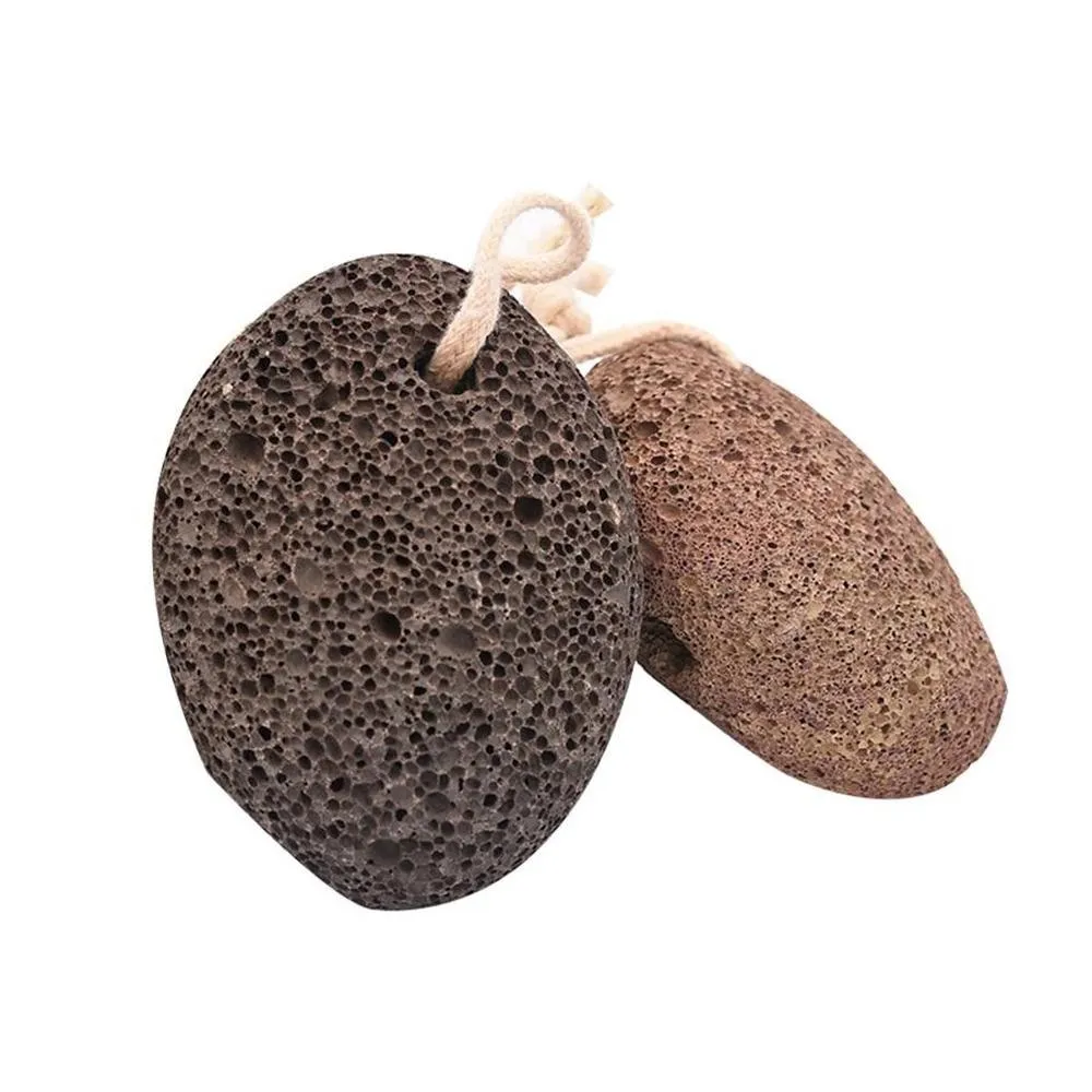 Natural Foot Stone Exfoliator And Pedicure Tool For Dead Skin Removal