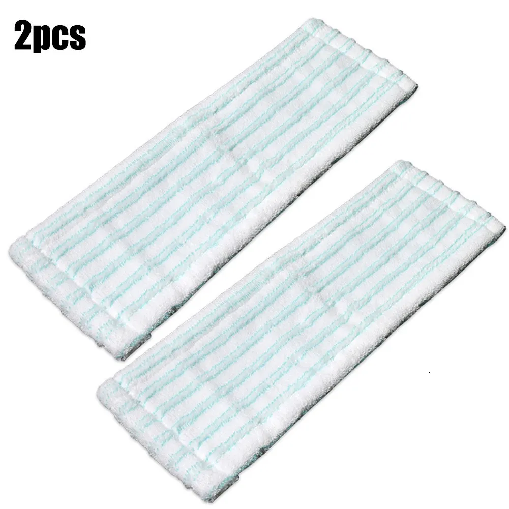 Cleaning Brushes 2pcs Microfiber Mop Heads Replacement For Leifheit System XL Profi Floor Wiper Steam 42cm 230617