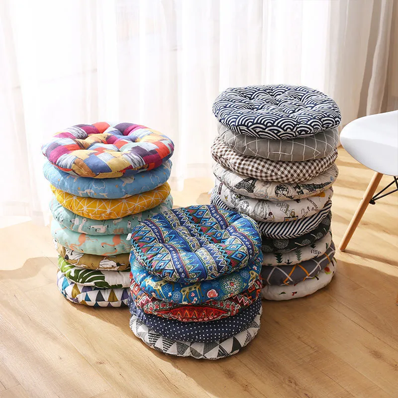 CushionDecorative Pillow Pillows Chair Cushion Yoga Decor Office Floor Round Throw Cushion Meditation Mat Seat Sofa Tatami 283543cm 230616