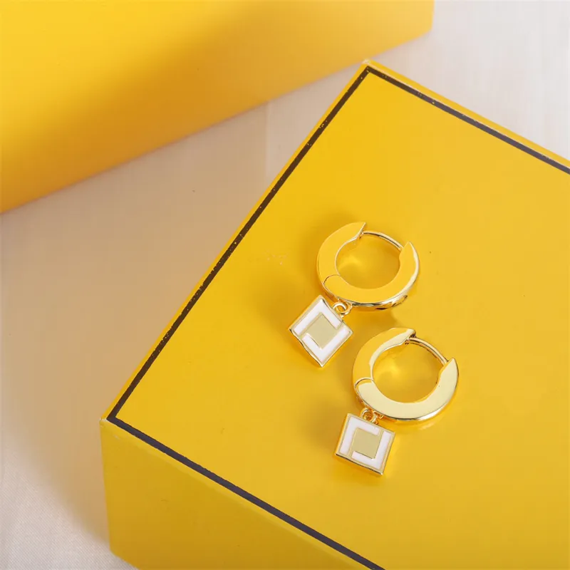 Designer Ohrringe Luxus Schmuck Ohrringe Für Frauen Hoop Mit Marke Box Gold Liebe Ohrring F Ohrringe 3 Stile Mädchen dame Geschenk