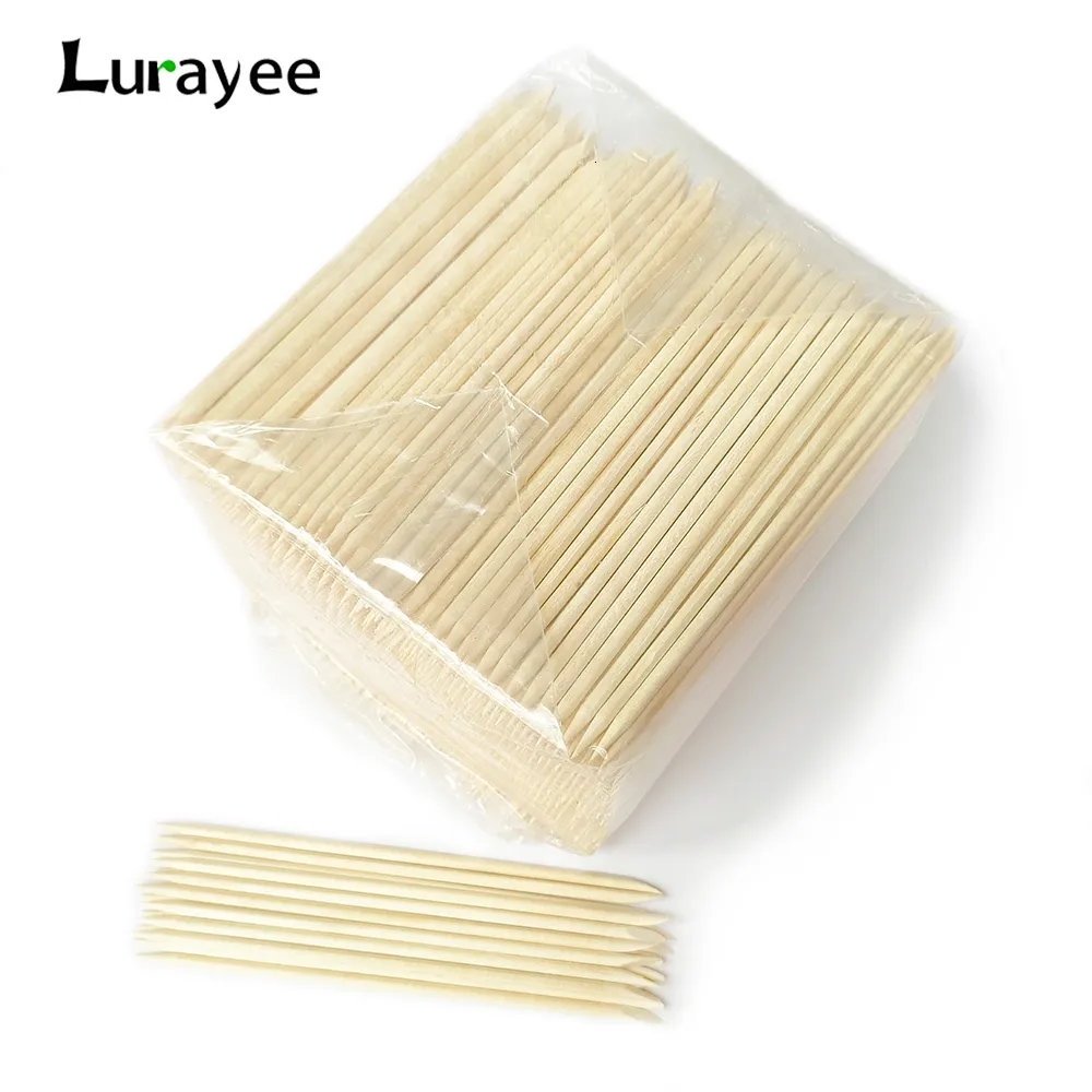 Cuticle Pushers 1000pcs Orange Sticks for Nails Nail Cuticle Pusher Dead Skin Remover Wholesale Nail Maincure Pedicure Tools 230616