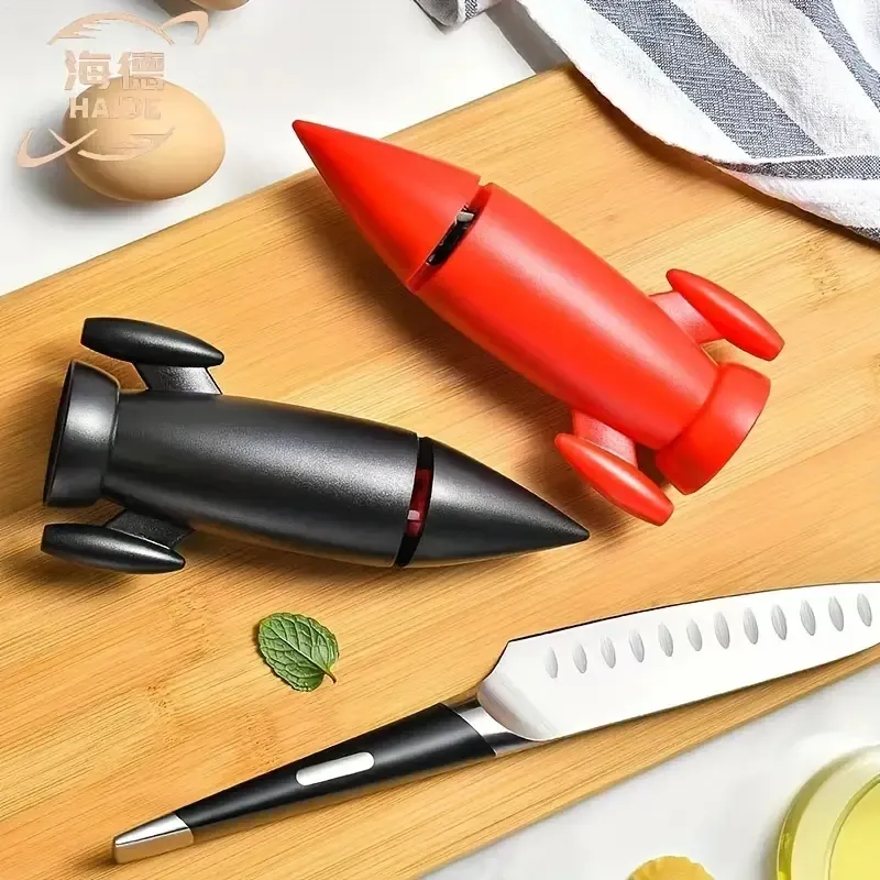 Rocket Shape Knife Sharpener, Household Multi Functional Knife Sharpening  Stone, Quick Sharpening Vegetable Knife, Opening Edge Special Scissors Knife  Sharpener From 2,86 €