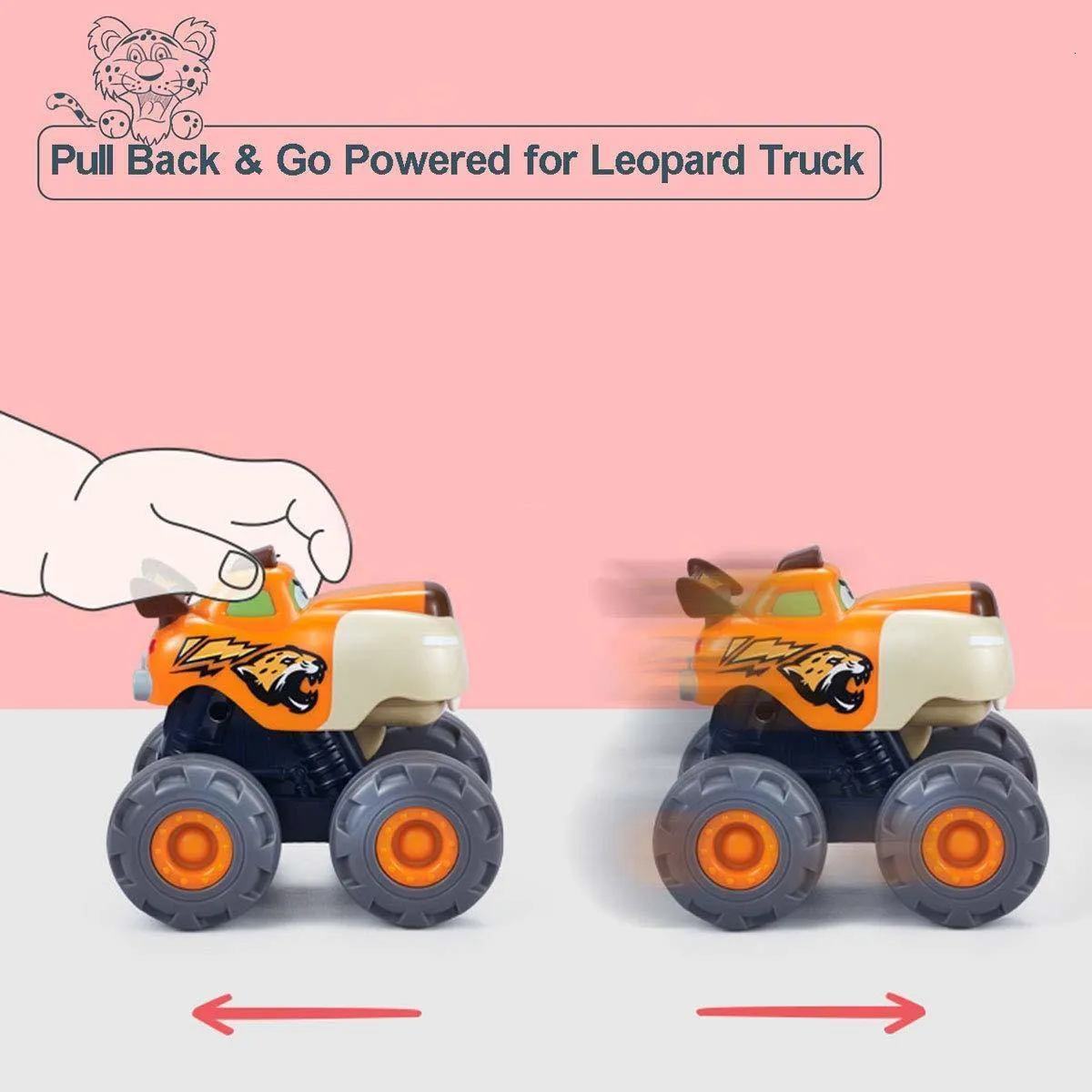 Camions jouets pour tout-petits garçons de 2, 3, 4, 5 ans, 5 en 1,  véhicules de chantier, jouets pour enfants, garçons et fil