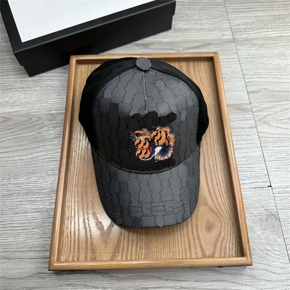 Gorra de béisbol con estampado de cabeza de tigre, gorra de béisbol de  malla para hombres y mujeres, gorra de malla para hombre