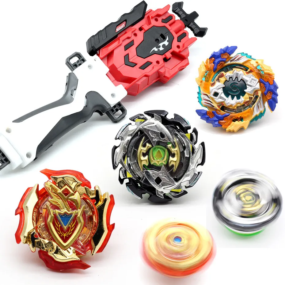 Spinning Top TOMY Full Style Beyblade Burst Set Gold B105 B106 B122 Arena Toys Sale Bey Blade er Bayblade Drain Fafnir Phoenix 230615