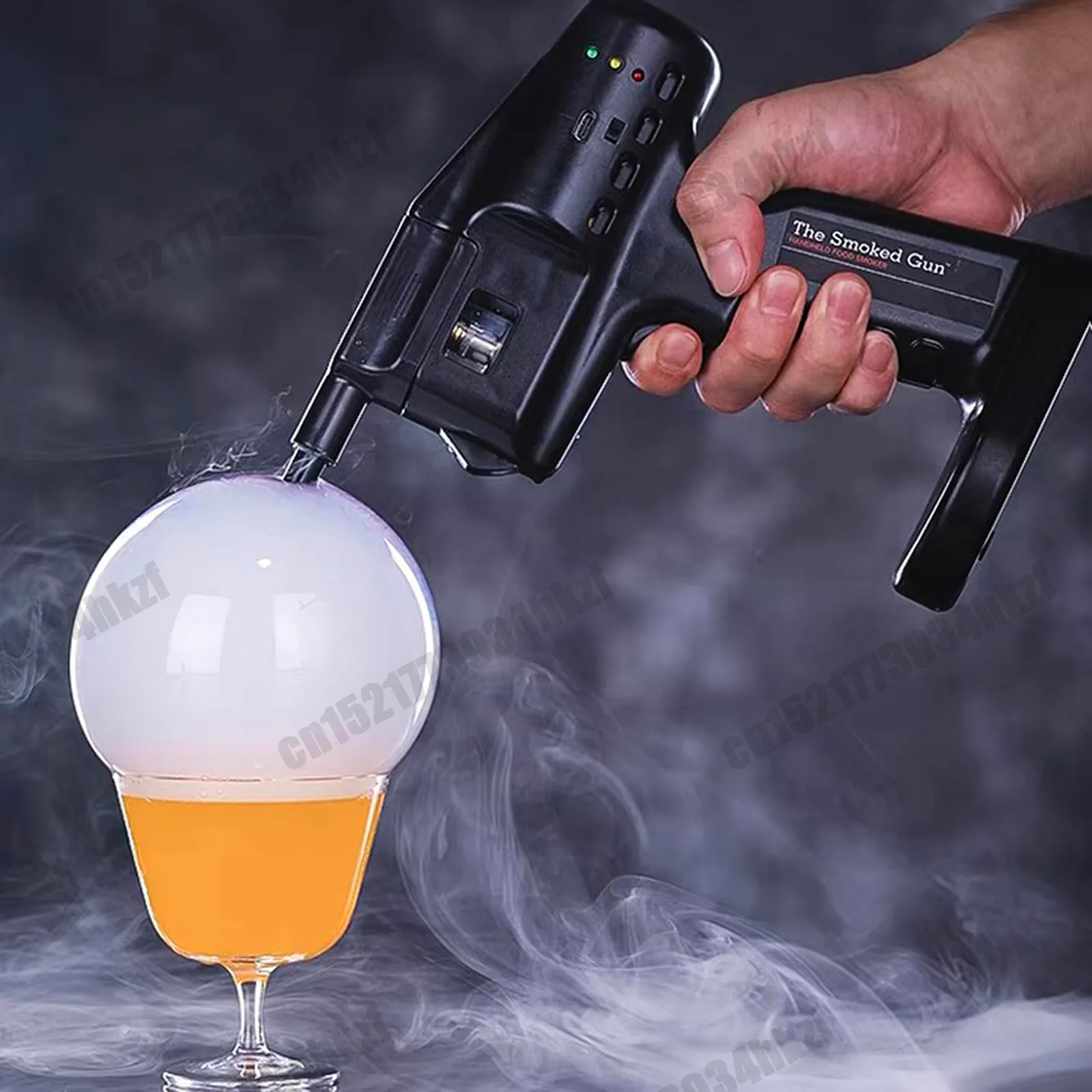 Portable Cocktail Smoke Gun & Bubbler Kit - Molecular