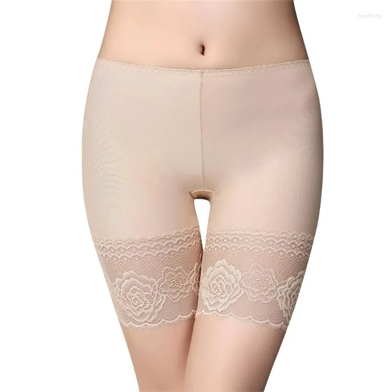 Womens Panties Women Invisible Anti Chafing Lace Slip Shorts For