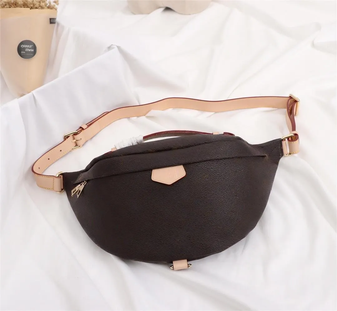 5A Designers Classic Bumbag Waist Bags running belt bag Cross Body handbag Women Men brown leather Fashion zipper Shoulder Bags chest Bag Fanny Pack Bum Waist Bag