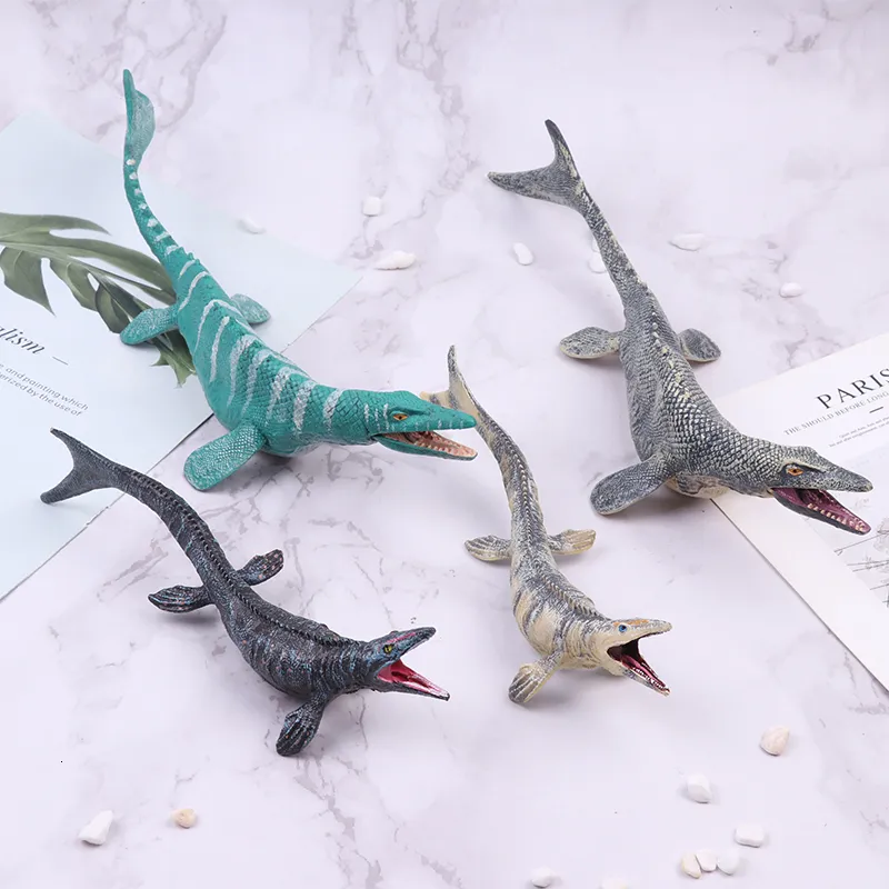 Dinosaur Realistic Figures Lifelike Mosasaurus Dinosaur Model Toy Figures For Collector Decoration Party Favor Kid Toy Gift