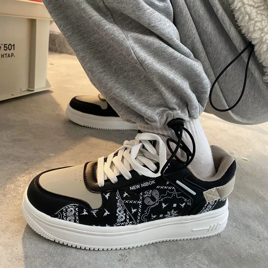 Korean Style Thick Soled White Chunky Sneakers Women For Students 2023 Winter Collection From Nanchangdd 33.96 DHgate.Com