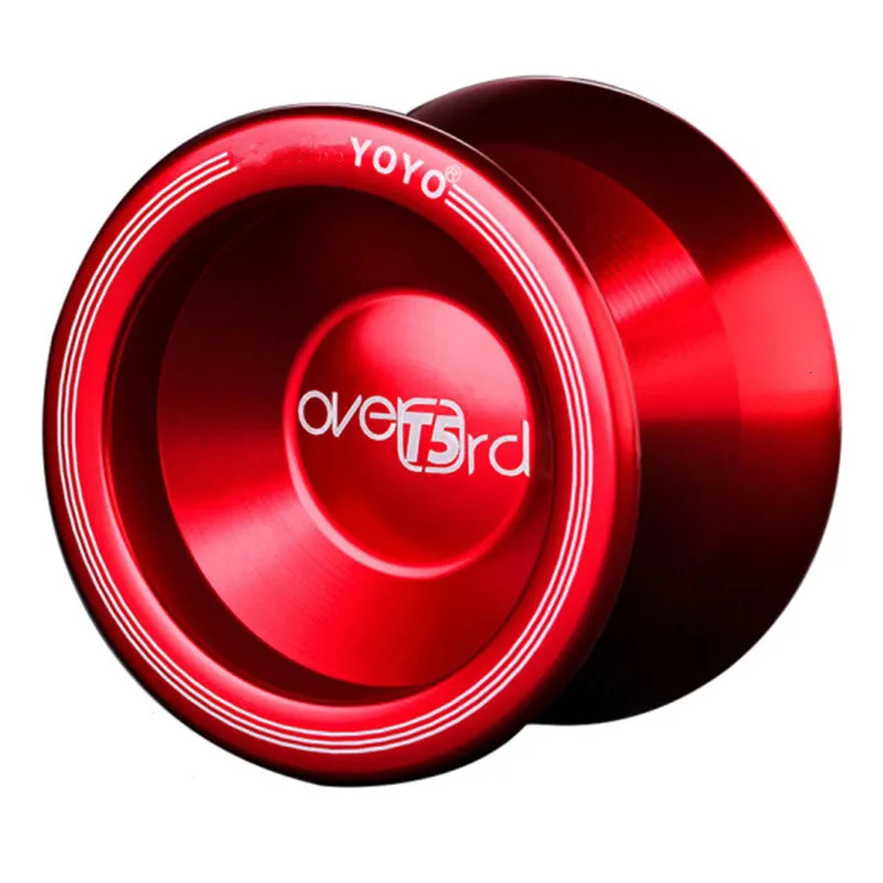 Yoyo T5T6 Professionell inte svarar legering Aluminium Yoyo Ball Bearing High Speed ​​Classic Toys for Children Christmas Gift 230616