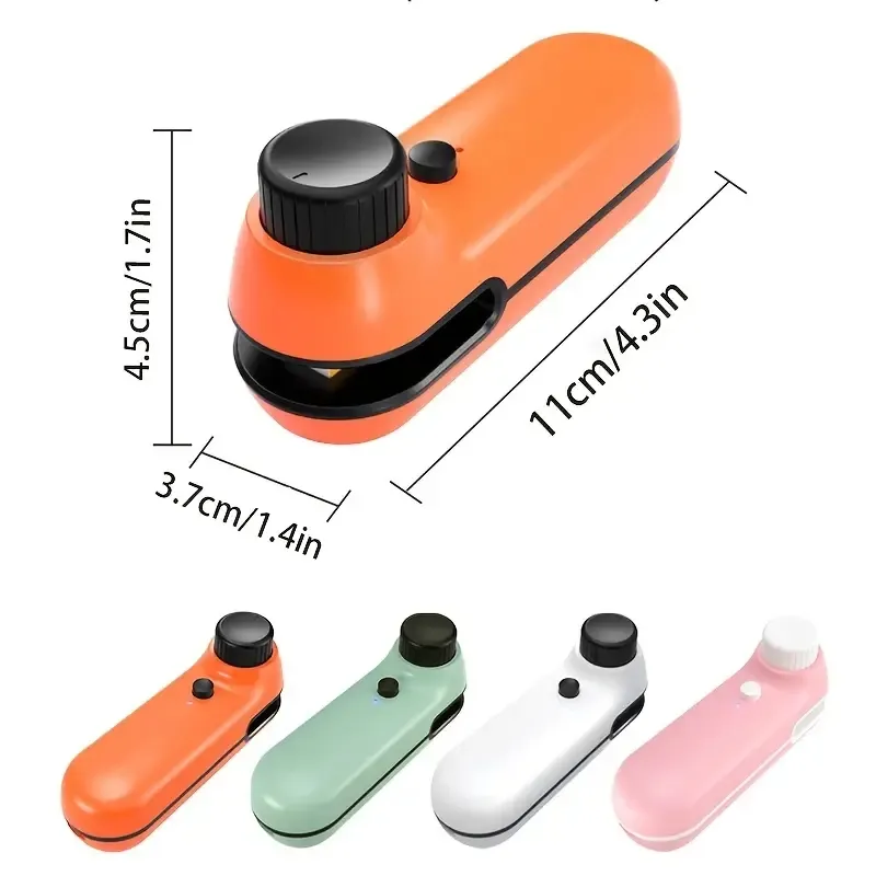 Portable Rechargeable Mini Bag Sealer With Hot Bond And Vacuum Technology  For Plastic Mailers From Ancheer, $3.26