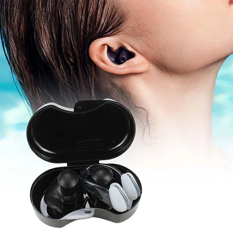 Bouchons d'oreilles 12 pièces - Dormir - Bouchons d'oreilles de natation -  Protection