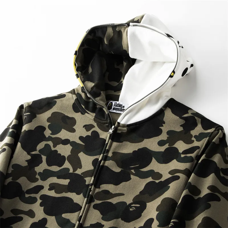 A Bathing b Ape Popular logo x Hello Kity Full Zip Hoodie