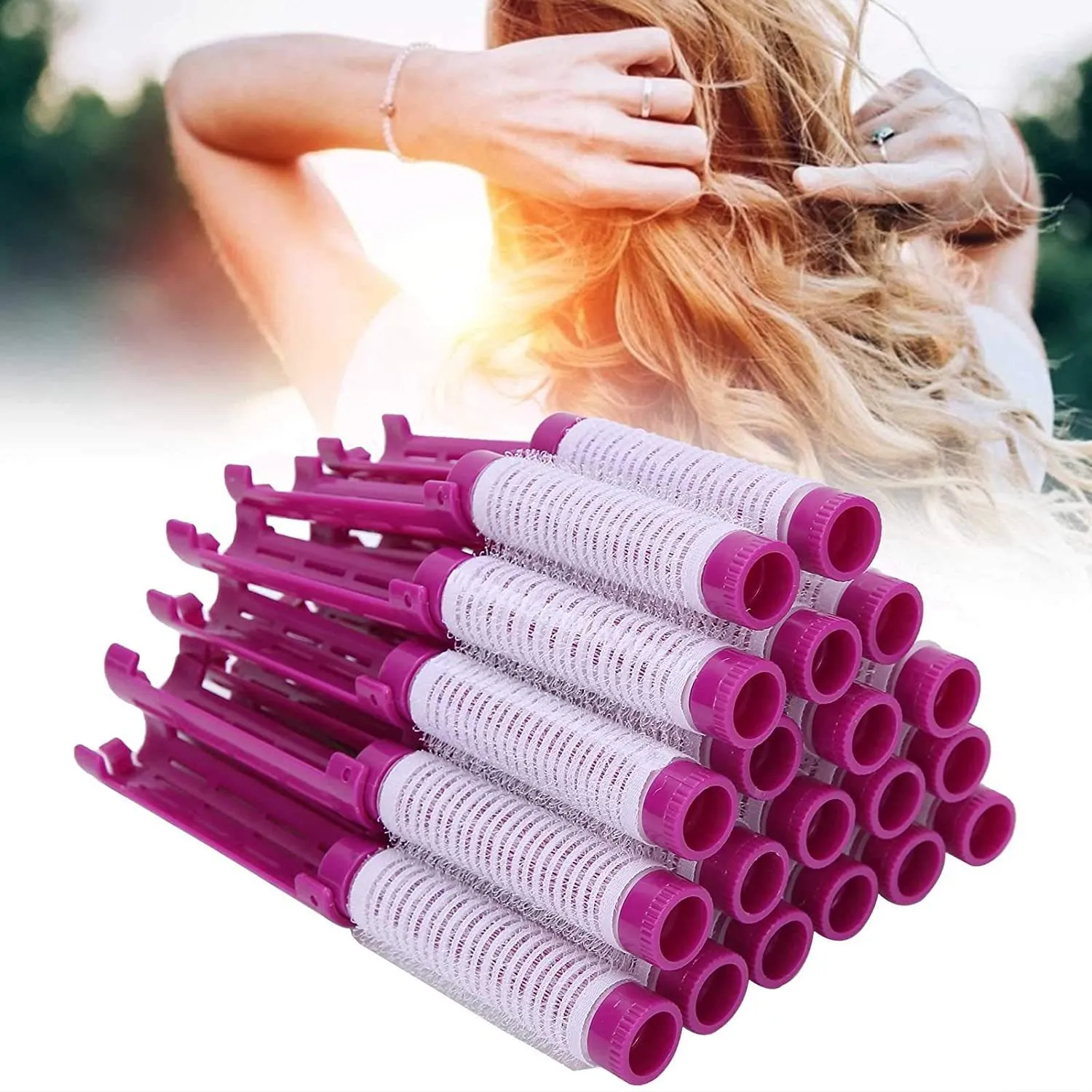 10 stks Haar Permanent Staven Pluizige Permanent Staaf Haar Roller Krultang Kit Permanent Staven Kappers Styling Tool voor Salon Kapper Thuis 230616