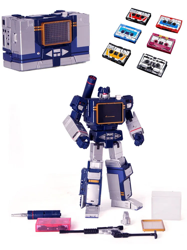 Transformers Figurine robot au design amélioré – Soundwave (figurine non convertive