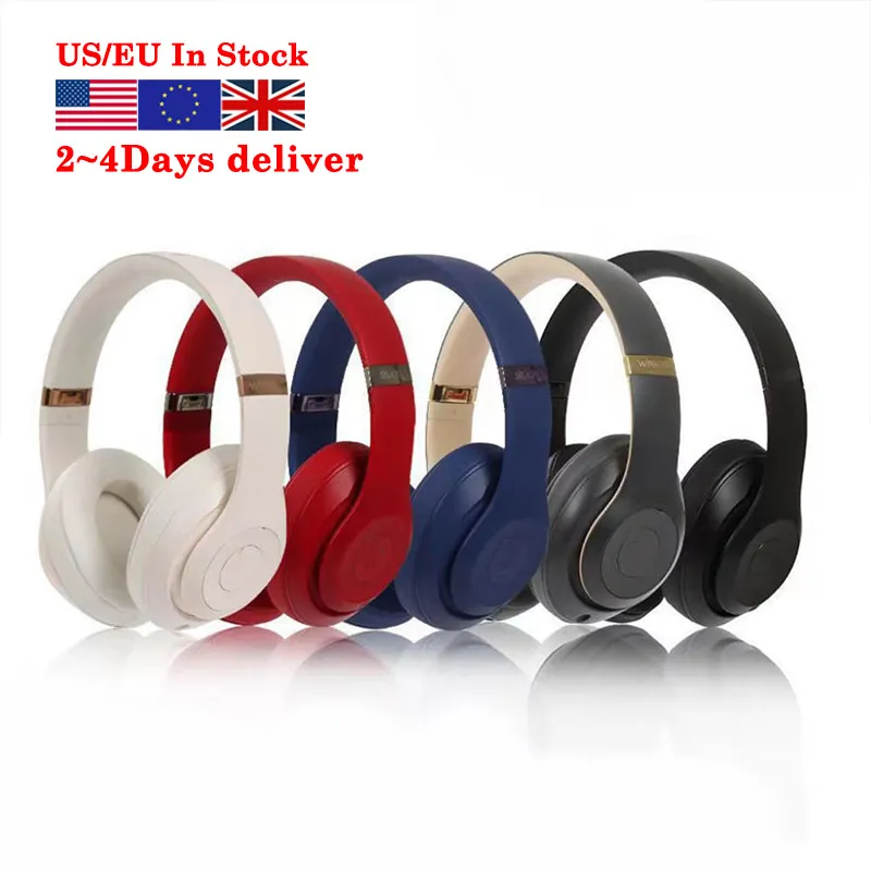 High Quality Beat Studio3 Wireless Headphones waterproof Stereo Foldable Earphone Animation Showing Studio 3 Bluetooth H