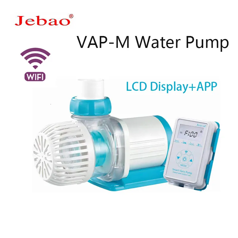 エアポンプのアクセサリー2023 Jebao Jecod Sism Tank循環ポンプ潜水型VAPM外部LCDコントローラーとWiFiコントロール230617