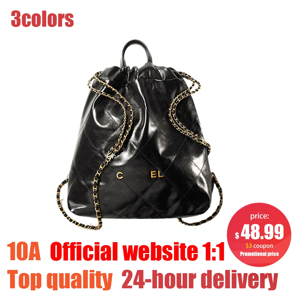 Luxury chain Backpack Style school bag Shopping duffle back pack handbags Shoulder Designers womens mens Leather book bags Organizer clutch tote Cross Body Bag