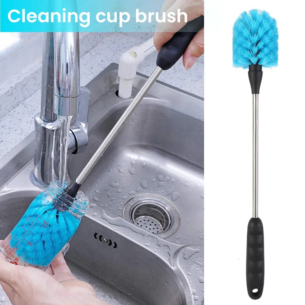 Cleaning Brushes 38cm Plastic Long Handle Bottle Thermos Cleaning Brush