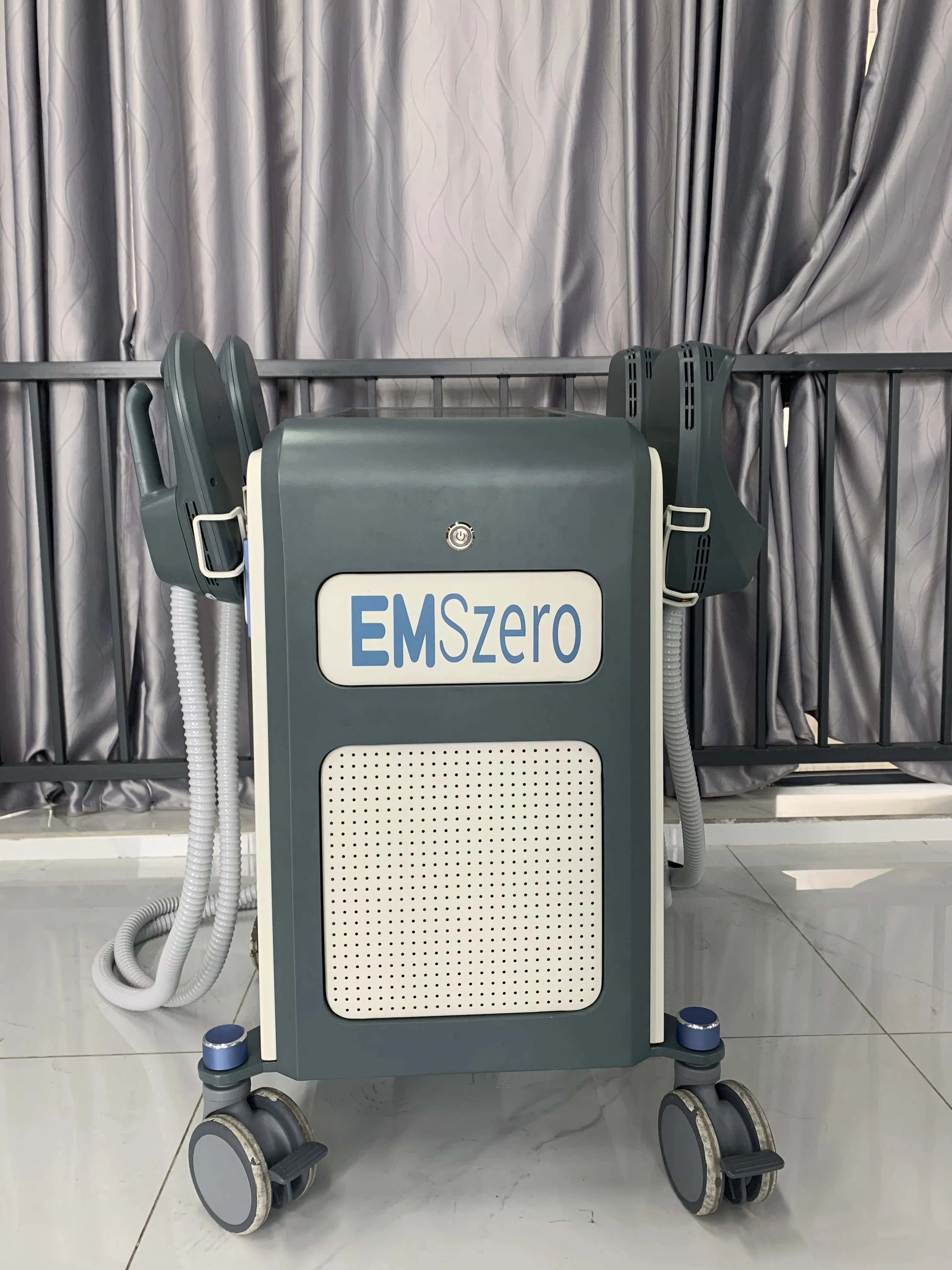 2024 EMS HI-EMT RF 14 TESLA 6000W 신체 조각 EMSZERO 기계 4 개 손잡이 전자기 건물 근육 신체 슬림 살롱