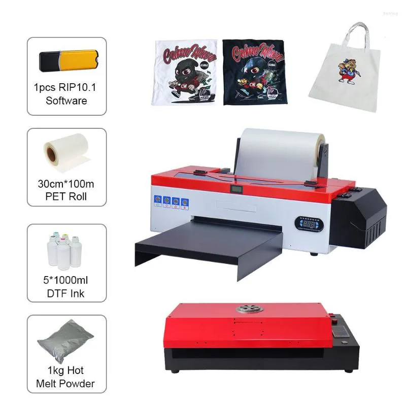 Imprimante L1800 A3 T-shirt Machine d'impression pour T-shirts Hoodies Vêtements en cuir