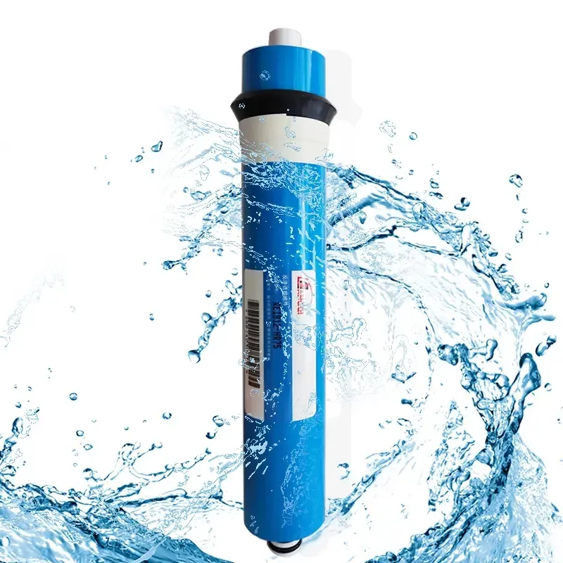 1 Stück, Wasserfilter für Privathaushalte, Umkehrosmose-Filterelement, 50/75/100/150GPD Umkehrosmose-RO-Membran für Zuhause und Küche, Filterreiniger für Wassersysteme