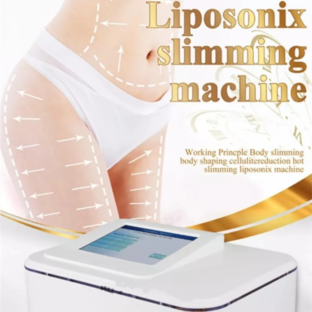 2in1 Ultrasonic Liposonic Beauty Items Fat Removal Lipo HIFU Beauty Device for Body Slim Equipment