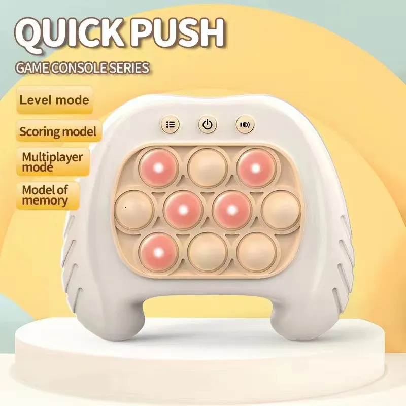 Puzzle Pop Light Up Game Fidget Toys pour enfants, Push rapide