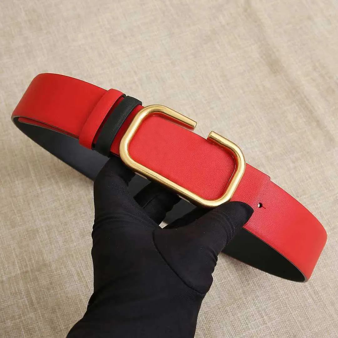 Designer Leather Belt With Letter Heavy Duty Overall Buckles For Women