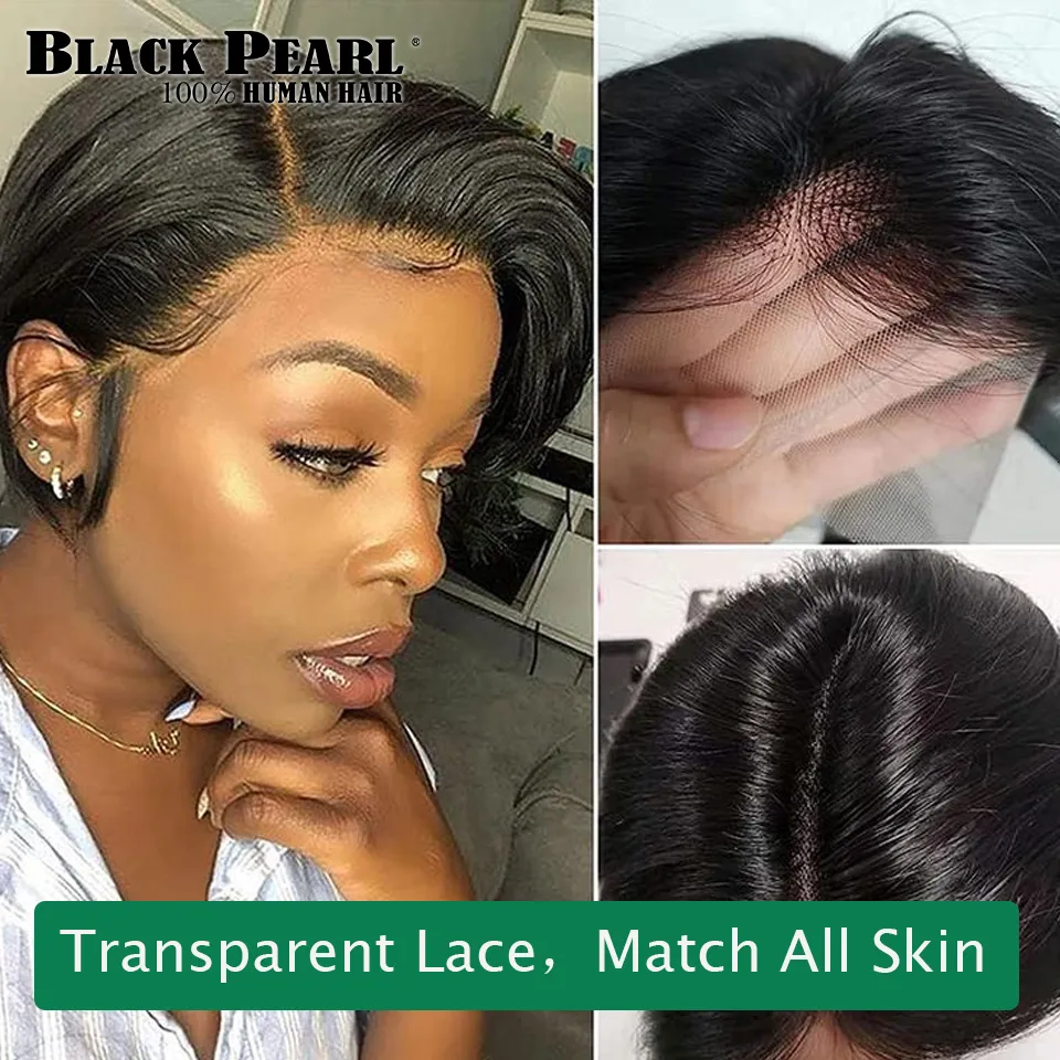 Black pearl hair wigs sales