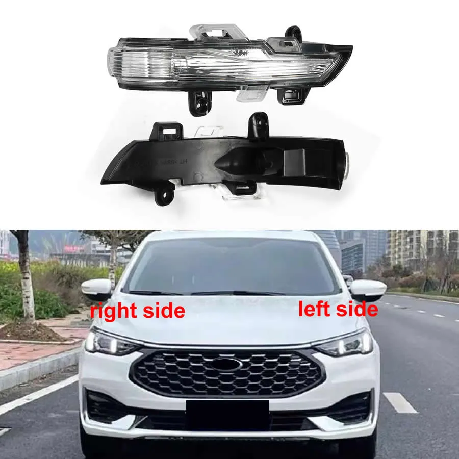 For Ford Escort 2021 Car Accessories Exterior Reaview Mirror Turn Signal Light Blinker Indicator Lamp
