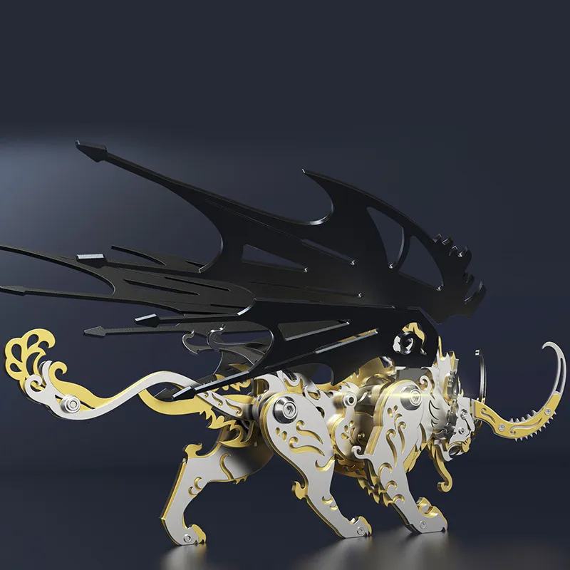 thumbnail image 2 of ROKR 3D Metal Butterfly Puzzle - LED Flapping Wings Model Kit For Adults & Teens 2 of 14