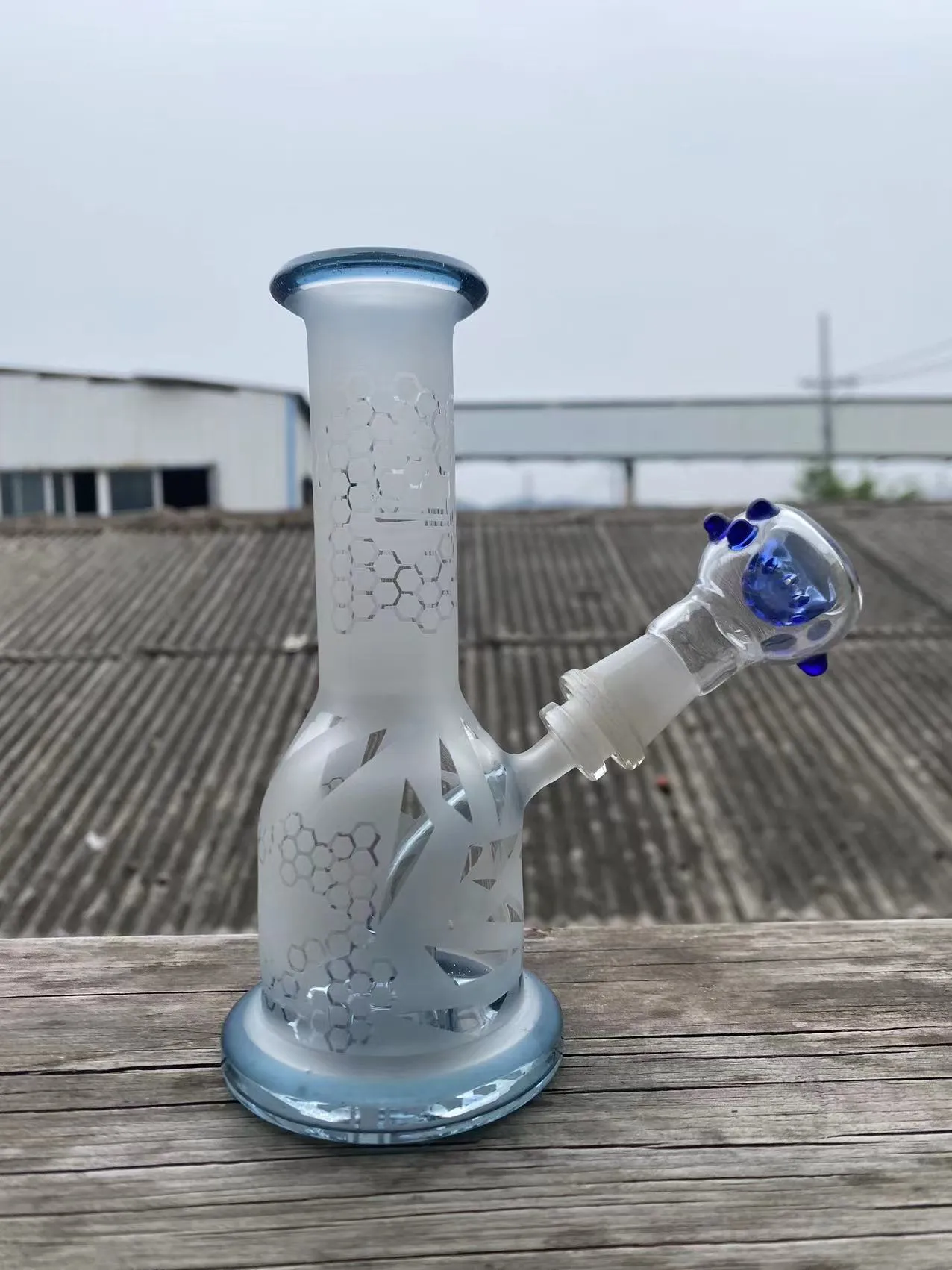 Tuyaux d'eau pour narguilés de style Rig avec poussière d'étoile atomique et couleur de sablage joint mâle de 10 mm le super fournisseur d'aujourd'hui