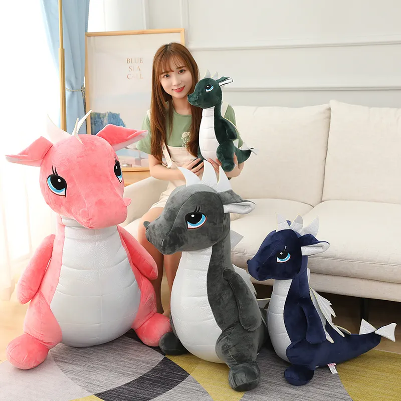 Stuffed Plush Animals Nice Giasnt Cute Flying Dinosaur Toys Animal Dragon Toy Dolls for Kids Boys Christmas Gift Girl Baby Present 230617