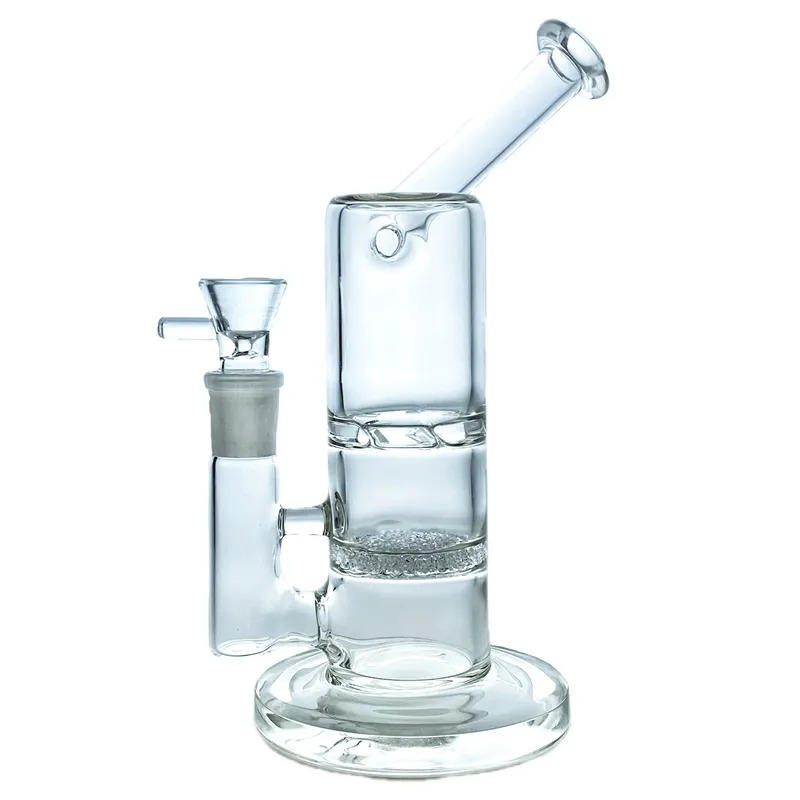 Glas-Shisha mit Sinterscheibe und Turbo-Perkolator hochwertig transparent GB-228-F