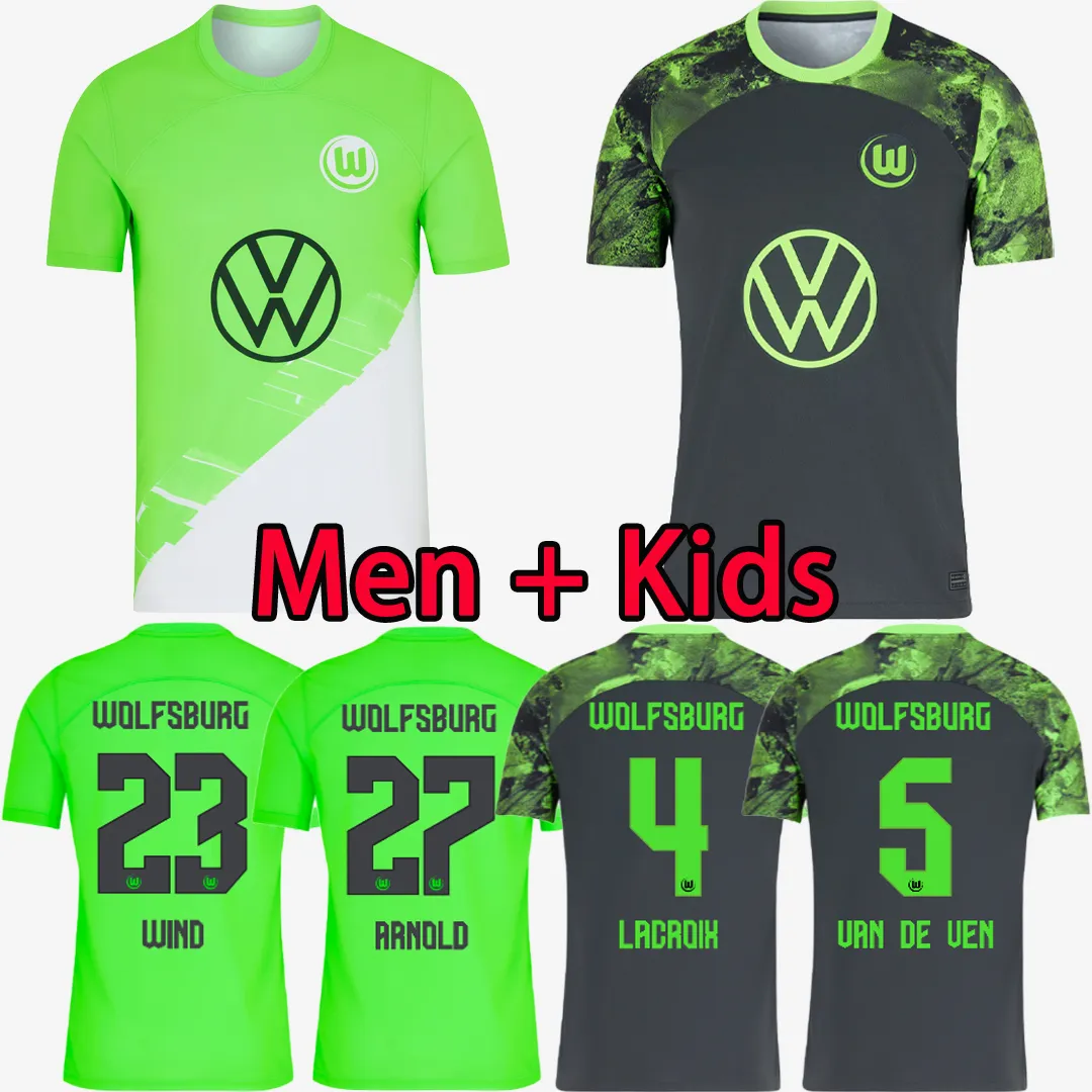 2021 2022 Wolfsburg maillot de football 21 22 STEFFEN WEGHORST HOME AWAY TROISIÈME Maillot de football BREKALO MEHMEDI PHILIPP VICTOR SA GERHARDT ARNOLD XAVER BAKU LACROIX BROOKS