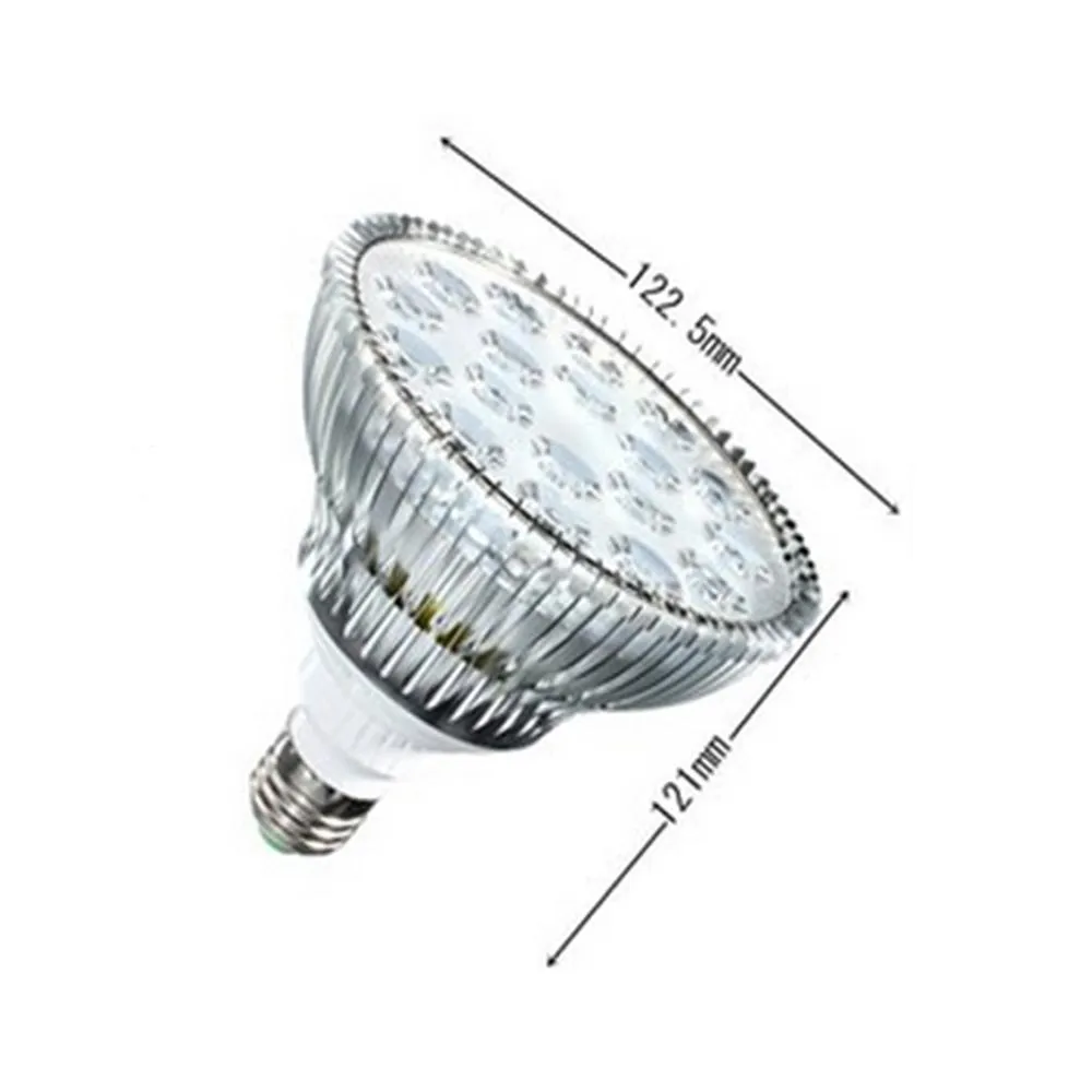 Aydınlatmalar par38 ampuller 54W nano akvaryum aydınlatma E27 LED deniz akvaryum lambası 450nm mavi kullanılmış tuzlu su mercanları için LED Işık SPS LPS