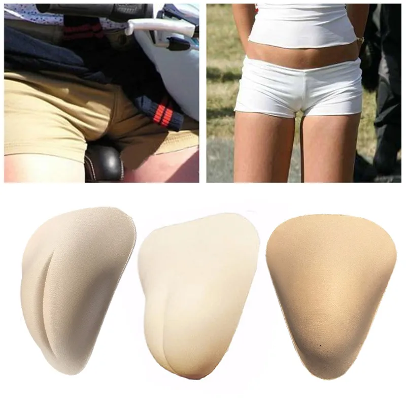 Men Camel Toe Brief Crossdresser Bottoms Padded Hip Shaper Fake Vagina  Underwear