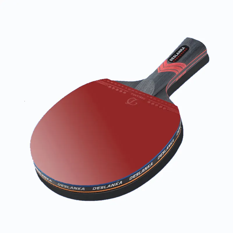 Tafeltennis Raquets Racket Professionele Enkele 7star 9star Carbon Concurrentie Hoge Bounce Ping Pong Paddle 230616