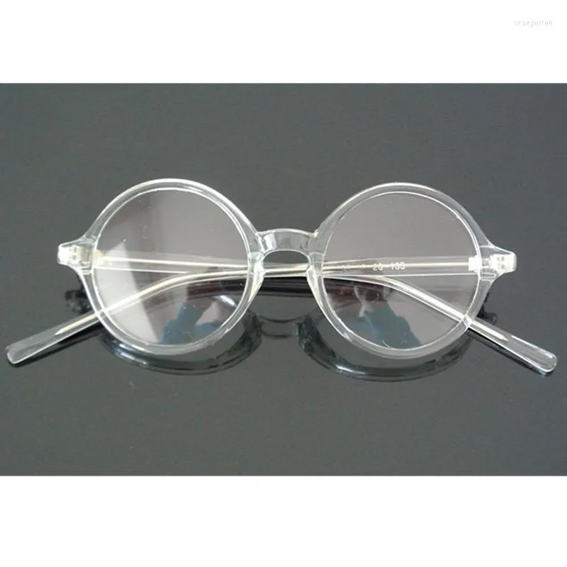 Okulary przeciwsłoneczne Ramy 52 mm vintage okrągłe okulary pełne obręcze unisex retro szklanki okularów