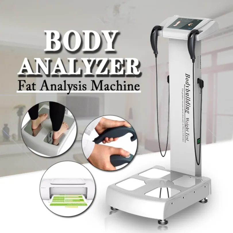 Slimming Machine 2023Style Body Health Analyzer Monitor Fat Wegith Scale Slimming測定分析wifiワイヤレスマルチ周波数STOC